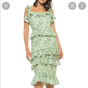Alexia Admor Ruffle Floral Dress